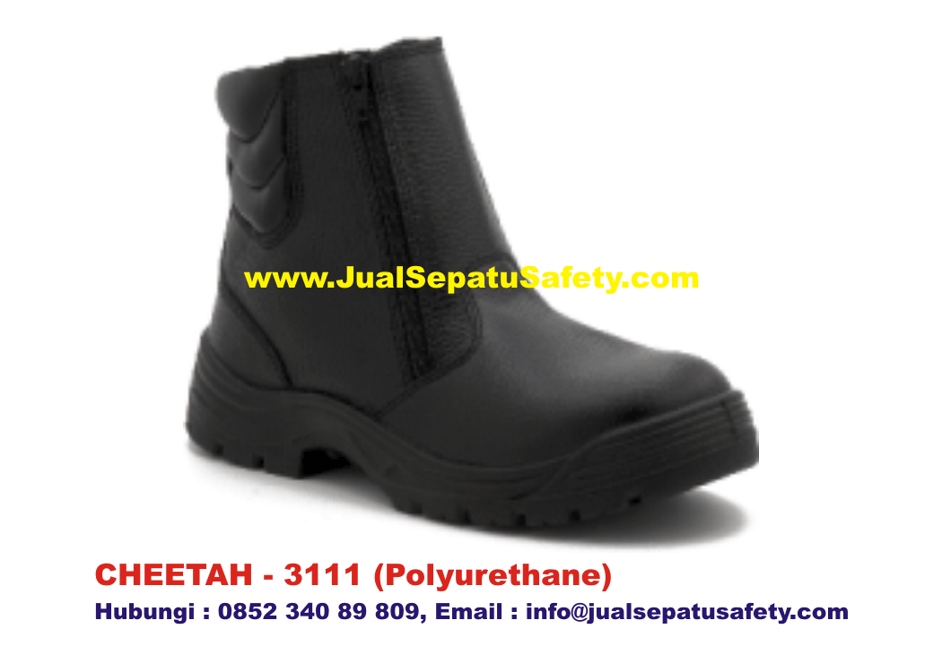 safety shoes with zipper